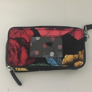 Vera Bradley Wristlet, Havana Rose, NWT